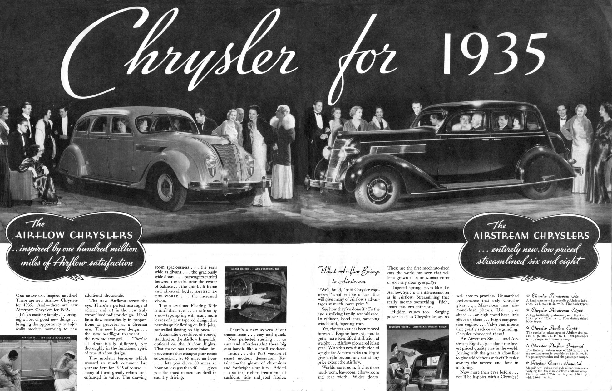 1935 Chrysler Auto Advertising